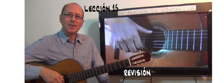 Revisión de lo aprendido hasta ahora (Lección 15)