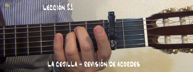 cejilla de guitarra española