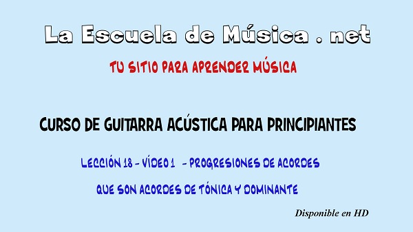 Acordes para guitarra acústica