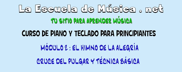 Himno de la Alegría para piano