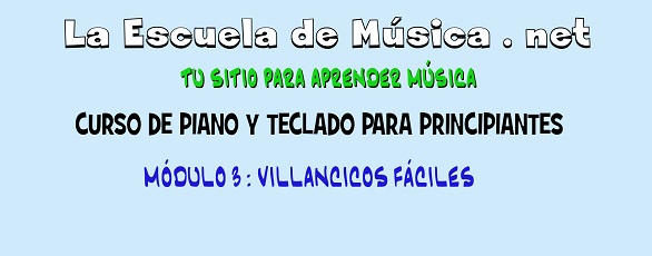 villancicos fáciles para piano