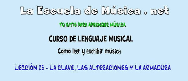 claves alteraciones y armaduras