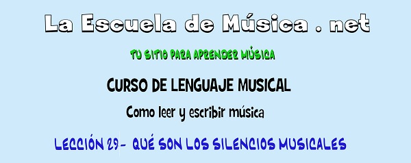 Qué son los silencios musicales