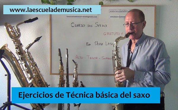 ejercicios de saxo para principiantes